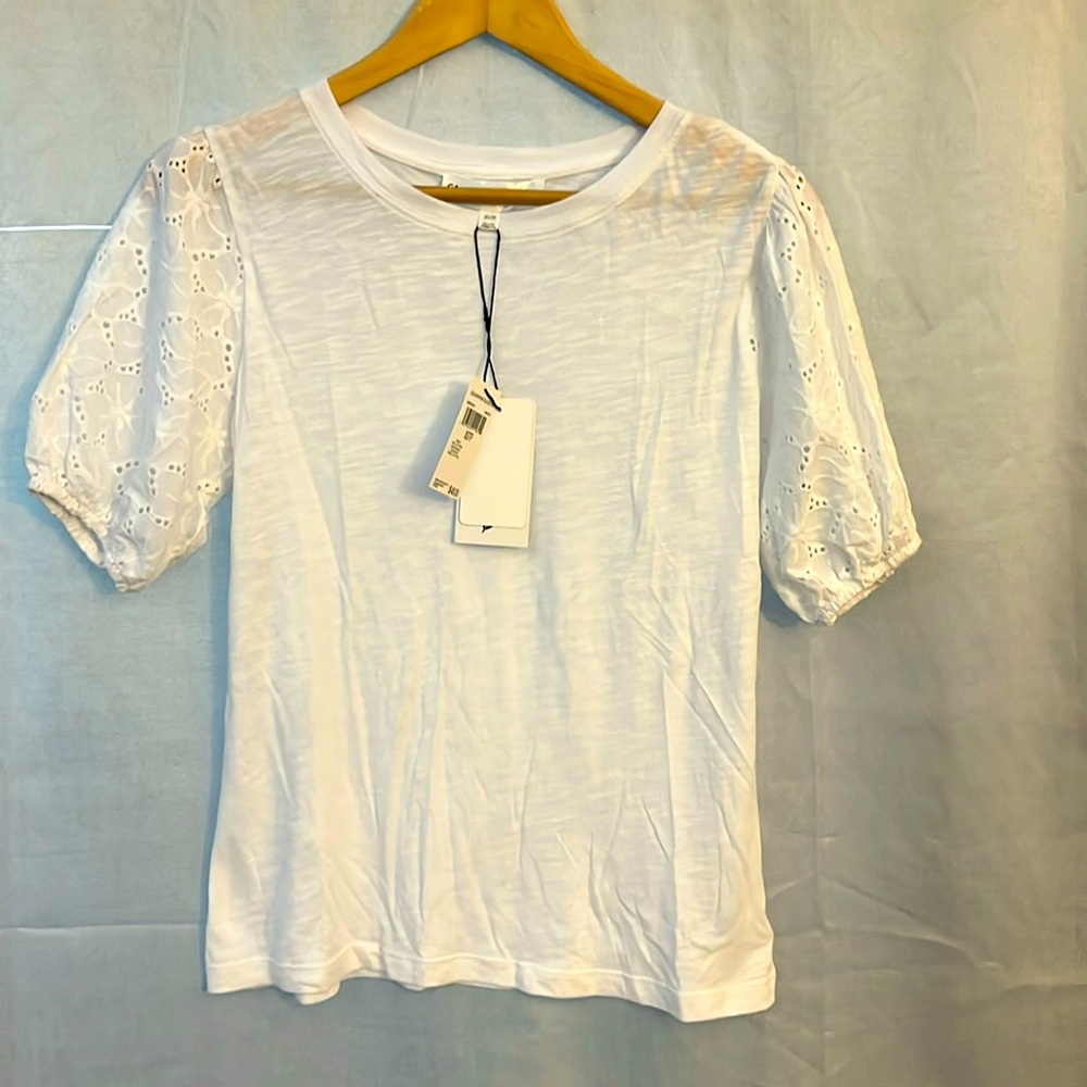 Modal ~ Chelsea & Theodore ladies WHITE top size XSmall